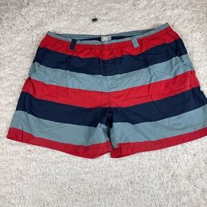 Columbia PFG Performance Fishing Gear Men’s XL Swim Shorts Striped Mesh Lined